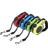 Colorful retractable dog leashes, pet supplies, outdoor dog walking leashes, dog chains Item Picture